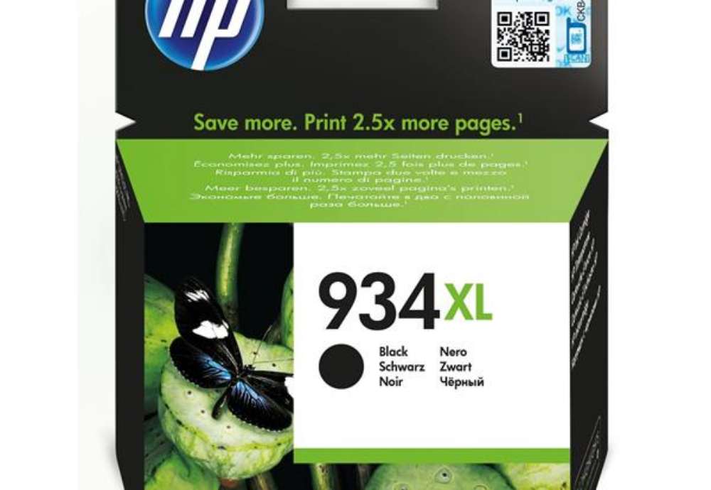 Immagine di Hp - Cartuccia ink originale - 934XL - Nero - C2P23AE - 1.000 pag