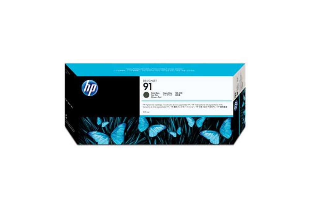 Immagine di Hp - Cartuccia ink originale - 91 - Nero opaco - C9464A - 775ml