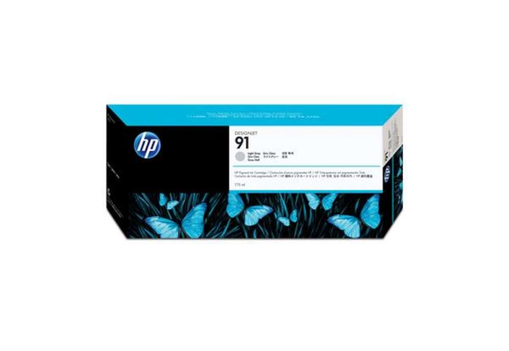 Immagine di Hp - Cartuccia ink originale - 91 - Grigio chiaro - C9466A - 775ml