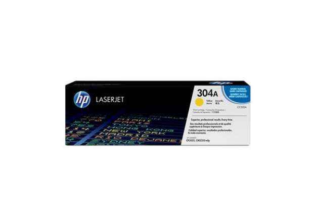 Immagine di Hp - Toner originale - 304A - Giallo - CC532A - 2.800 pag