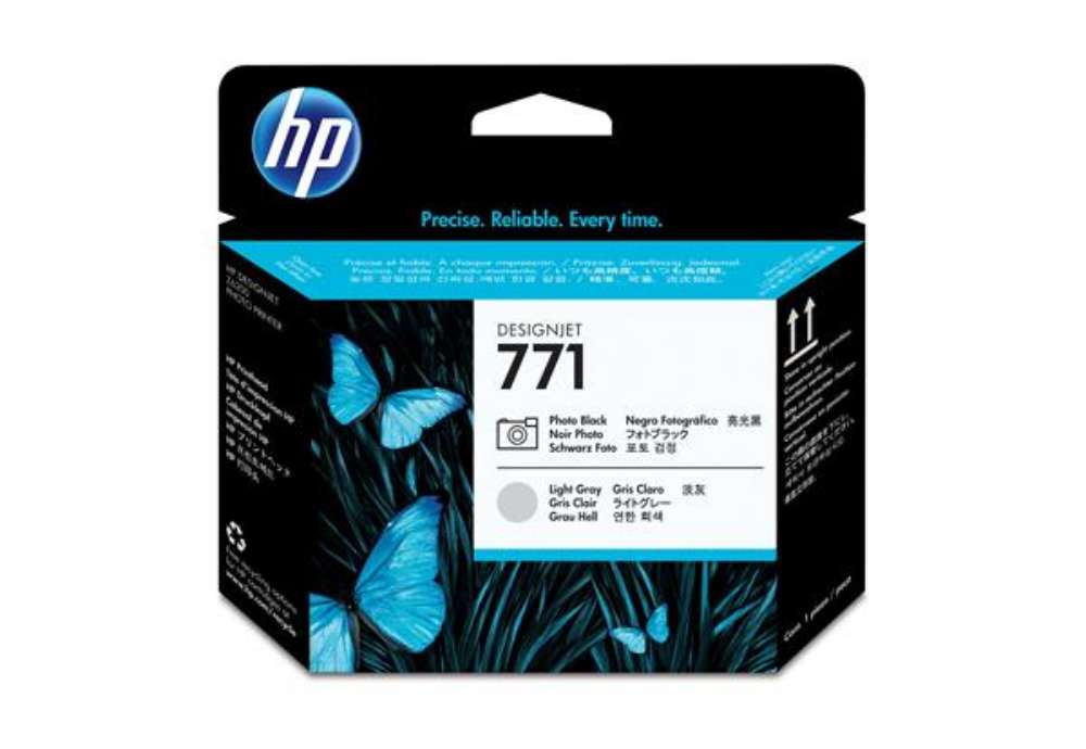 Immagine di Hp - Testina di stampa originale - 771 - Nero fotografico / Grigio chiaro - CE020A - 775 pag