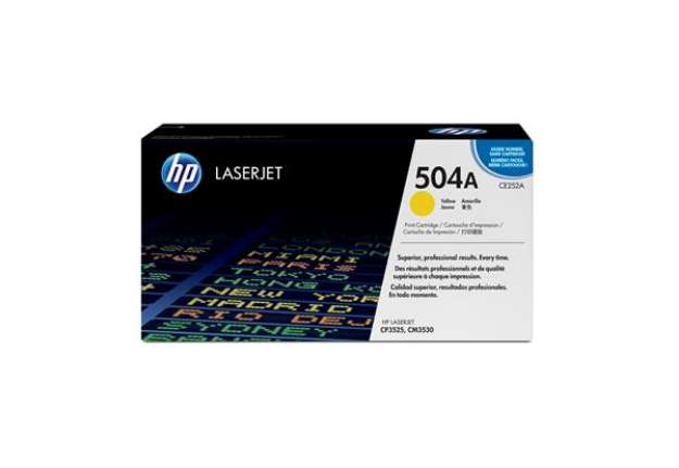 Immagine di Hp - Toner originale - 504A - Giallo - CE252A - 7.000 pag