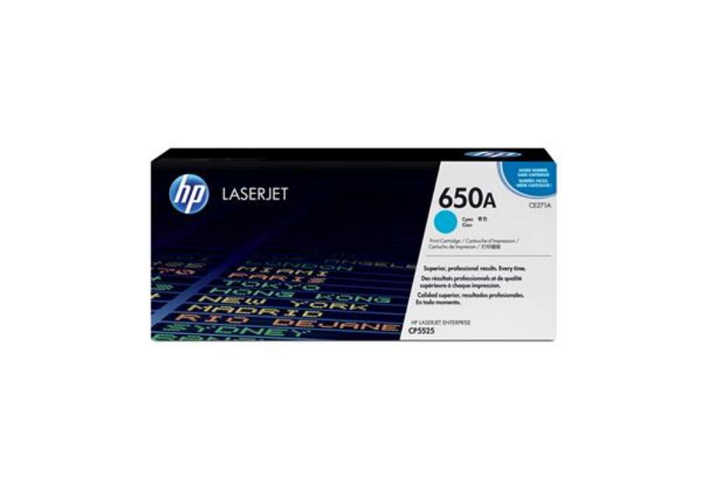 Immagine di Hp - Toner originale - 650A - Ciano - CE271A - 15.000 pag
