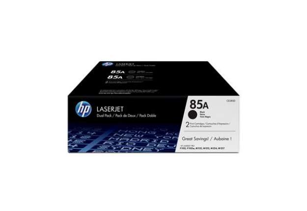 Immagine di Hp - Confezione 2 Toner originali - 85A - Nero - CE285AD - 1.600 pag/cad