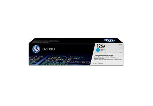 Immagine di Hp - Toner originale- 126A - Ciano - CE311A - 1.000 pag