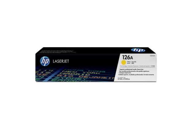 Immagine di Hp - Toner originale - 126A - Giallo - CE312A - 1.000 pag