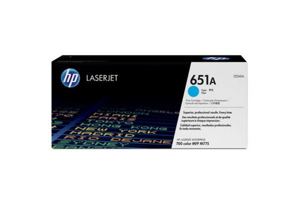 Immagine di Hp - Toner originale - 651A - Ciano - CE341A - 16.000 pag