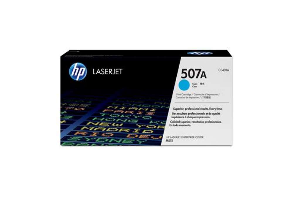 Immagine di Hp - Toner originale - 507A - Ciano - CE401A - 6.000 pag