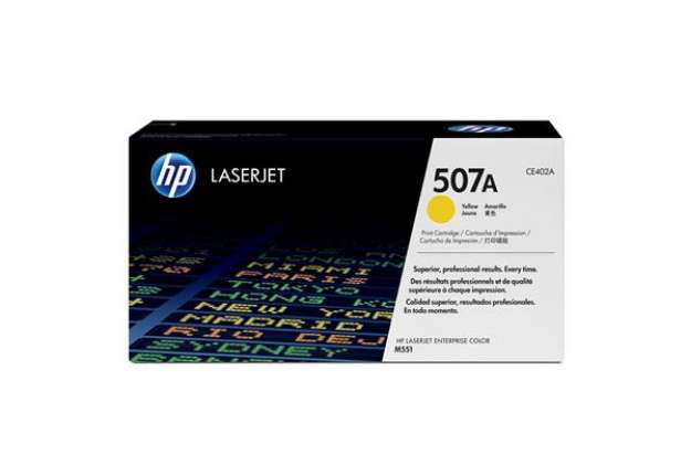 Immagine di Hp - Toner originale - 507A - Giallo - CE402A - 6.000 pag