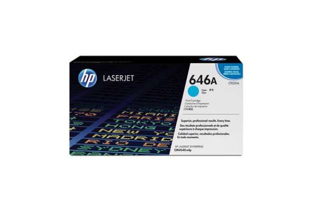 Immagine di Hp - Toner originale - 646A - Ciano - CF031A - 12.500 pag