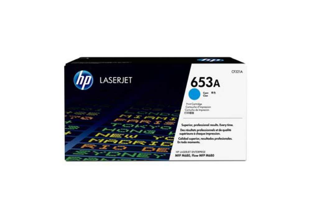 Immagine di Hp - Toner originale - 653A - Ciano - CF321A - 16.500 pag