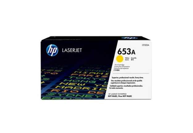Immagine di Hp - Toner originale - 653A - Giallo - CF322A - 16.500 pag