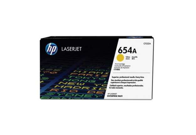 Immagine di Hp - Toner originale - 654A - Giallo - CF332A - 15.000 pag
