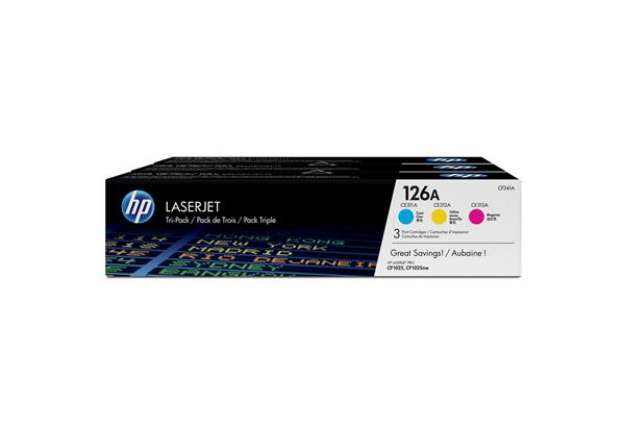Immagine di Hp - Toner originale - 126A - C/M/Y - CF341A - 1.000 pag cad