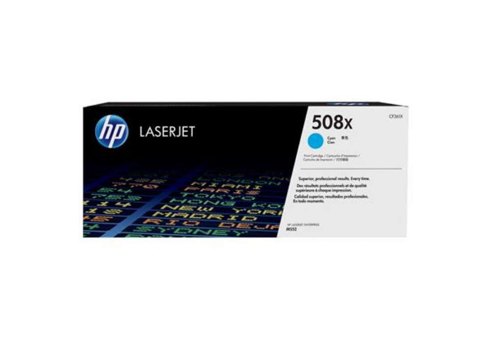 Immagine di Hp - Toner originale- 508X - Ciano - CF361X - 9.500 pag