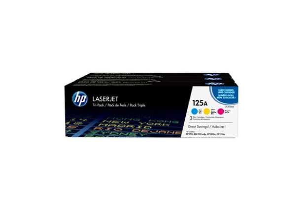 Immagine di Hp - Confezione 3 Toner originale - 125A - C/M/Y - CF373AM - 1.400 pag cad