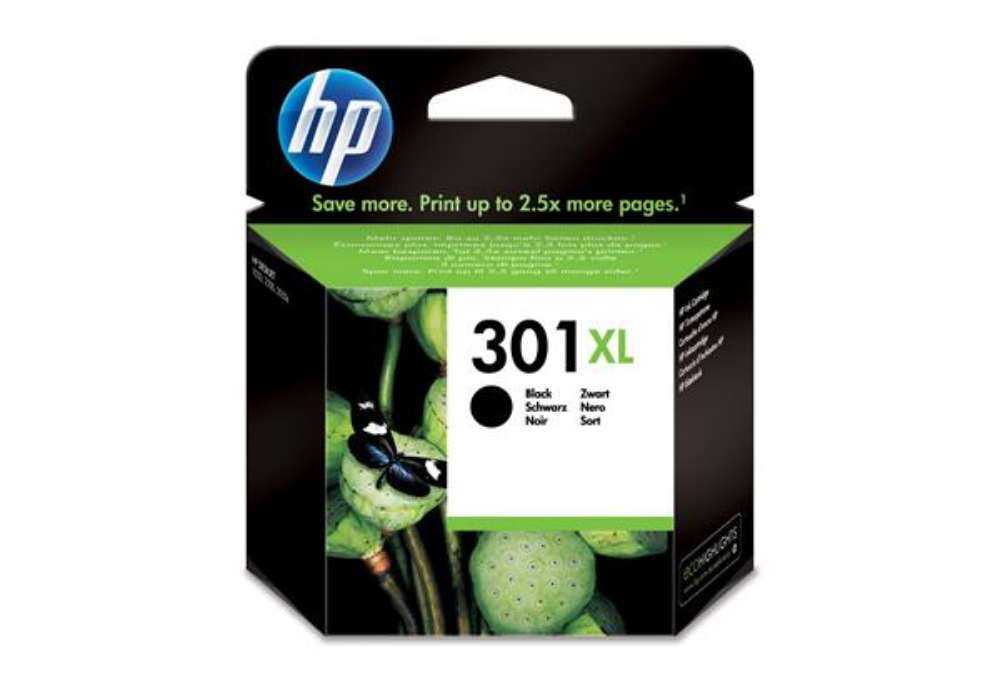 Immagine di Hp - Cartuccia ink originale - 301XL - Nero - CH563EE - 480 pag