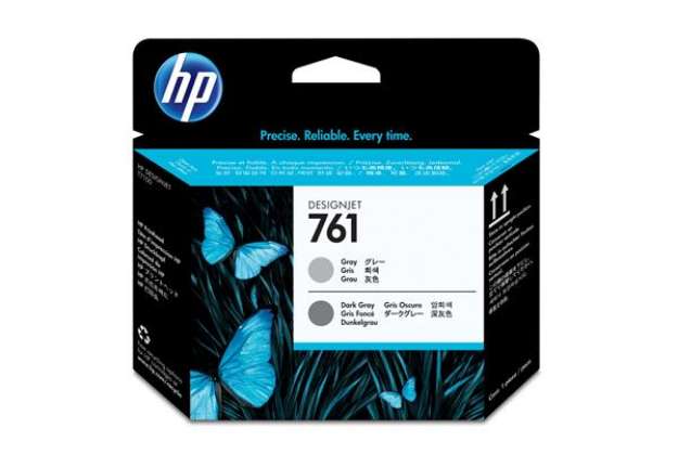 Immagine di Hp - Testina originale - 761 - Grigio / Grigio scuro - CH647A - 400 pag