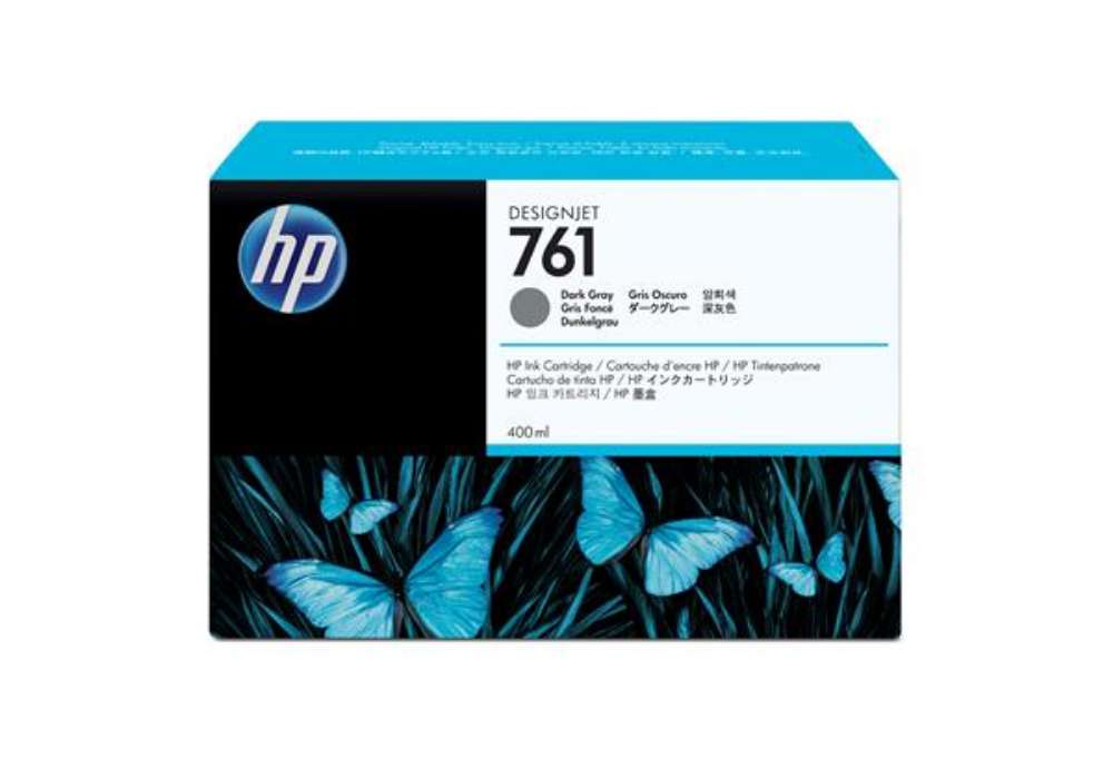 Immagine di Hp - Cartuccia ink originale - 761 - Grigio scuro - CM996A - 400ml