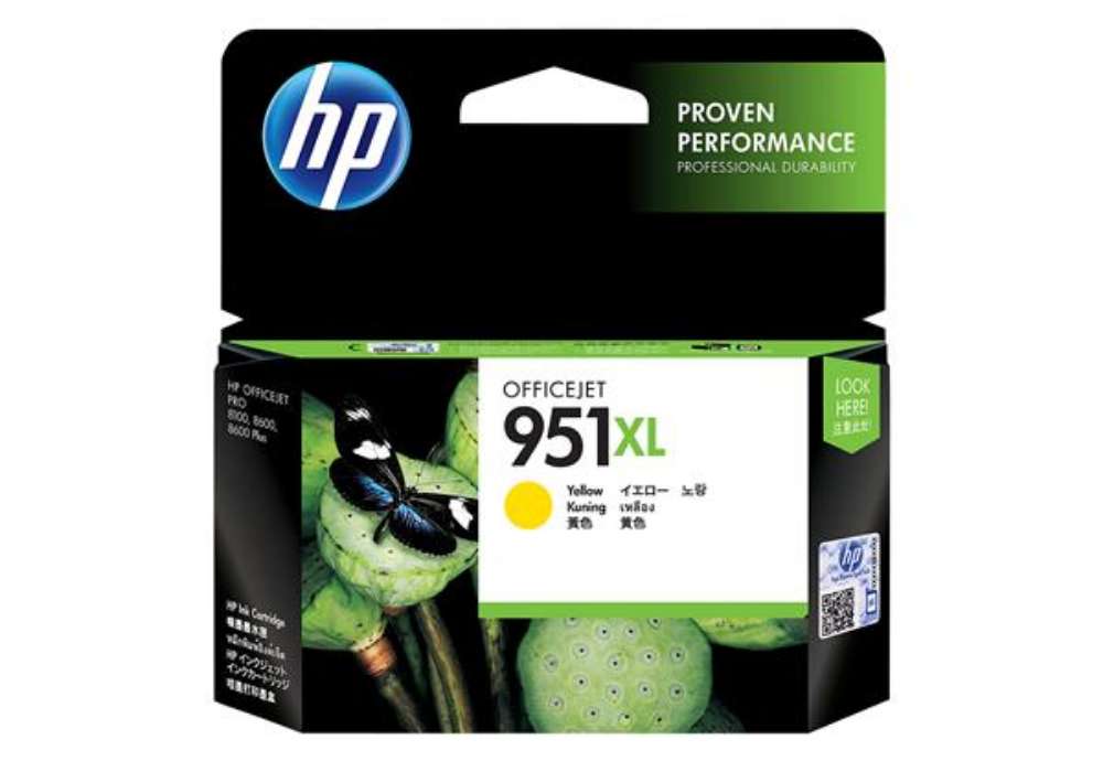 Immagine di Hp - Cartuccia ink originale - 951XL - Giallo - CN048AE - 1.500 pag