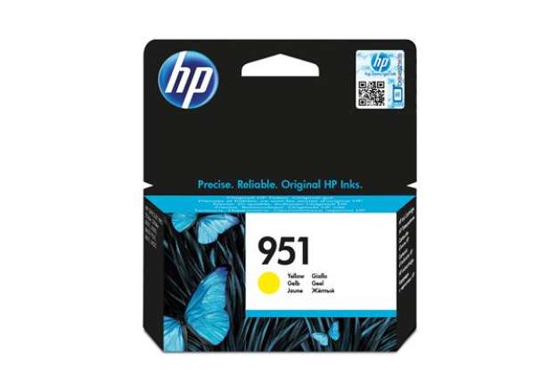Immagine di Hp - Cartuccia ink originale - 951 - Giallo - CN052AE - 700 pag