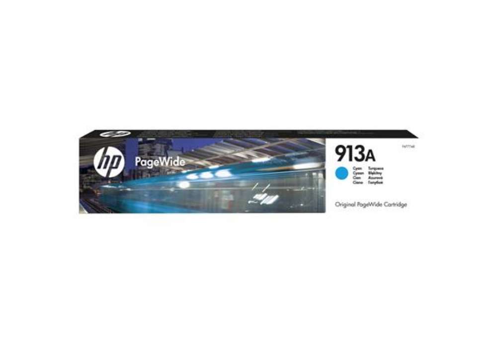 Immagine di Hp - Cartuccia ink originale - 913A - Ciano - F6T77AE - 3.000 pag