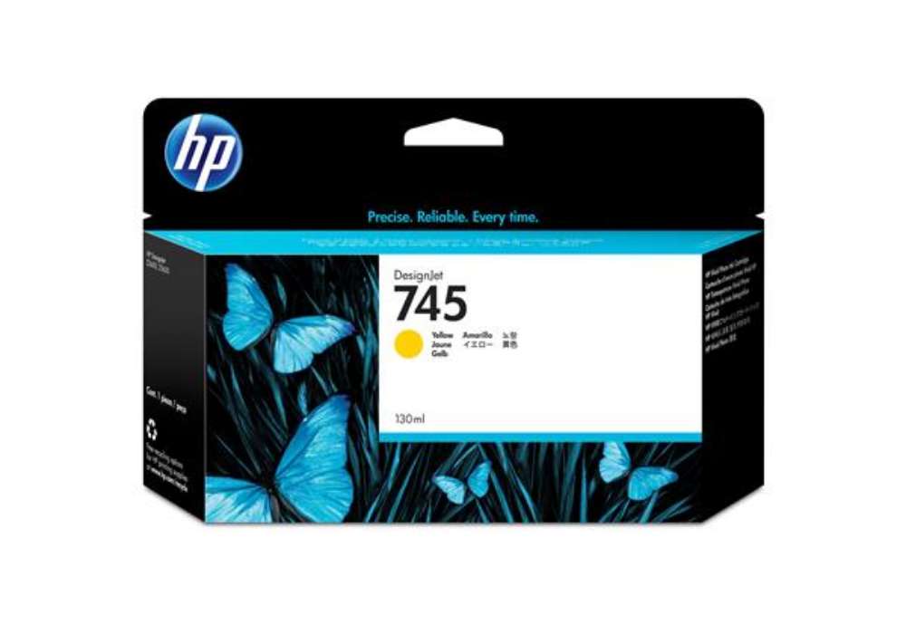 Immagine di Hp - Cartuccia ink originale - 745 - Giallo - F9J96A - 130ml