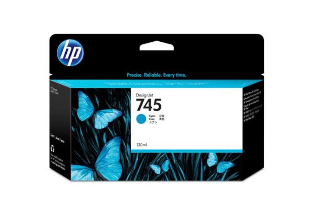 Immagine di Hp - Cartuccia ink originale - 745 - Ciano fotografico - F9J97A - 130ml