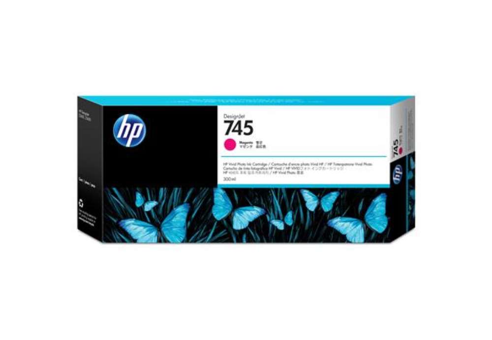 Immagine di Hp - Cartuccia ink originale - 745 - Magenta - F9K01A - 300ml