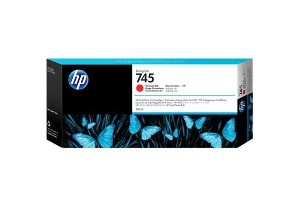 Immagine di Hp - Cartuccia ink originale - 745 - Rosso cromatico - F9K06A - 300ml