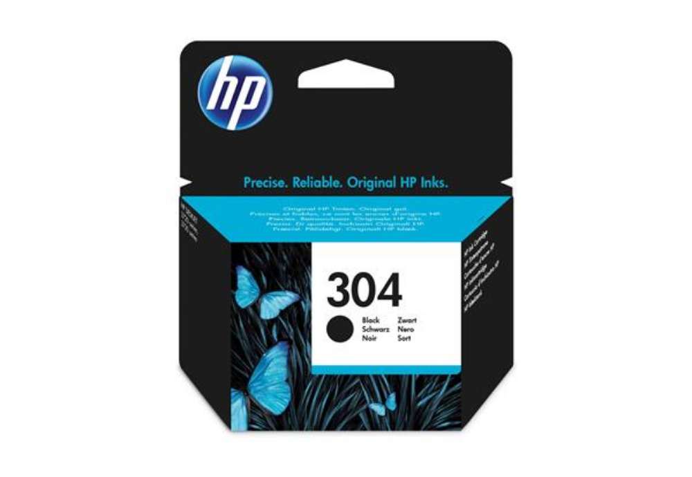 Immagine di Hp - Cartuccia ink originale - 304- Nero - N9K06AE - 120 pag