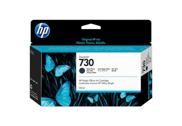 Immagine di Hp - Cartuccia ink originale - 730 - Nero opaco - P2V65A - 130ml