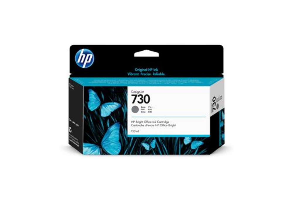 Immagine di Hp - Cartuccia ink originale - 730 - Grigio - P2V66A - 130ml