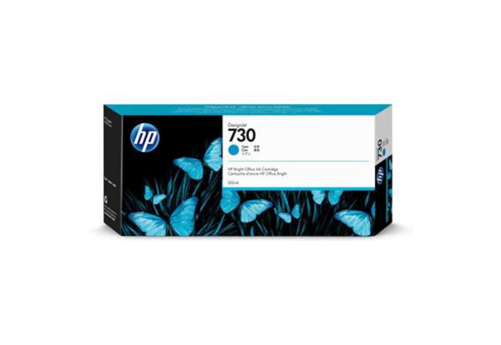 Immagine di Hp - Cartuccia ink originale - 730 - Ciano - P2V68A - 300ml