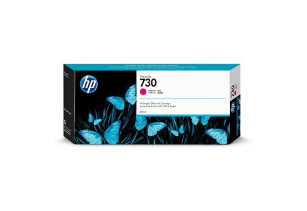 Immagine di Hp - Cartuccia ink originale - 730 - Magenta - P2V69A - 300ml