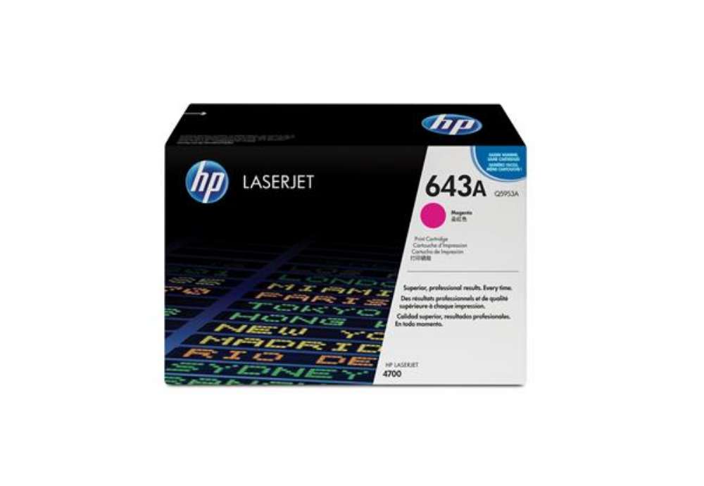 Immagine di Hp - Toner originale - 643A - Magenta - Q5953A - 10.000 pag