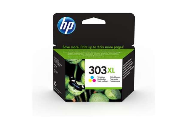 Immagine di Hp - Cartuccia ink originale -303XL - C/M/Y - T6N03AE - 415 pag