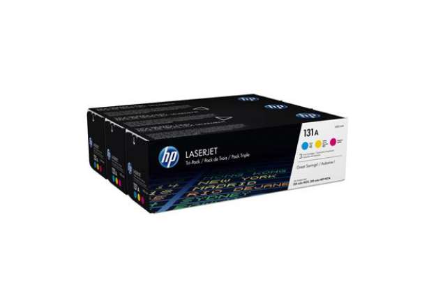 Immagine di Hp - Confezione 3 Toner originale - 131A - C/M/Y - U0SL1AM - 1.800 pag cad