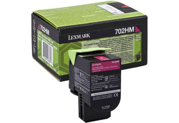 Immagine di Lexmark - Toner - Magenta - 70C2HM0 - return program - 3.000 pag