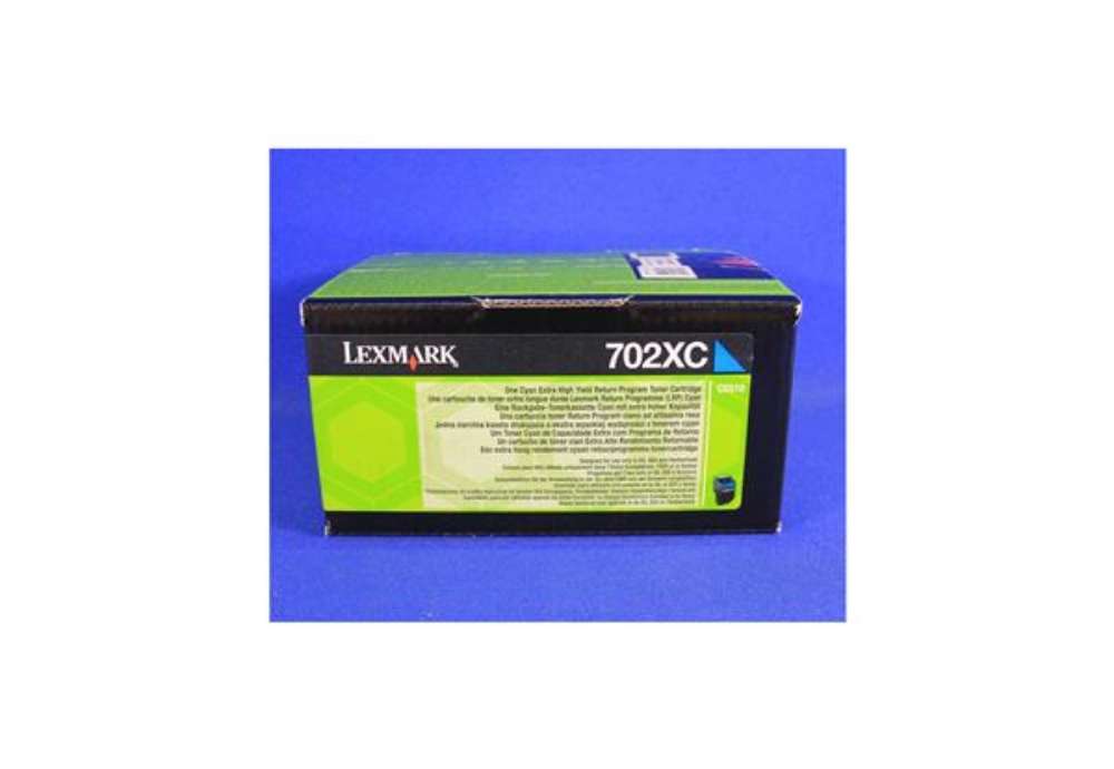 Immagine di Lexmark - Toner - Ciano - 70C2XC0 - return program - 4.000 pag