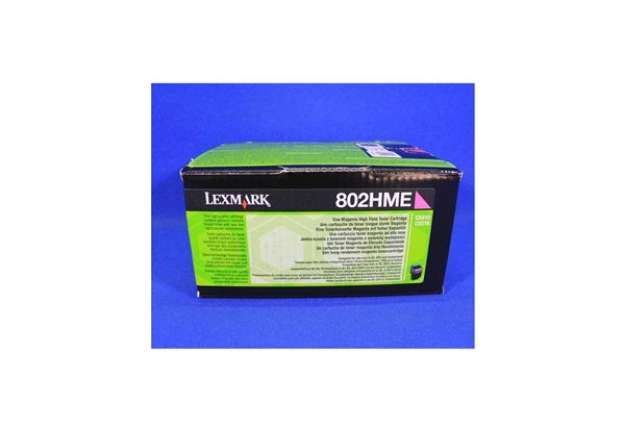 Immagine di Lexmark - Toner - Magenta - 80C2HME - 3.000 pag
