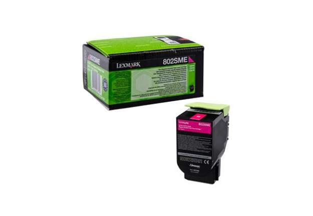 Immagine di Lexmark - Toner - Magenta - 80C2SME - 2.000 pag
