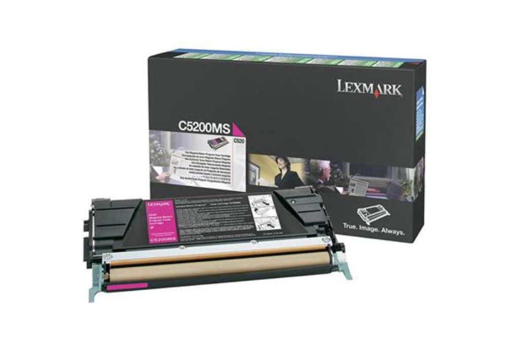 Immagine di Lexmark - Toner - Magenta - C5200MS - return program - 1.500 pag