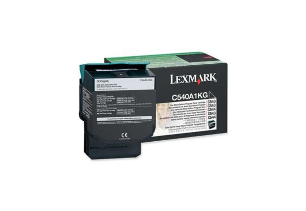 Immagine di Lexmark - Toner - Nero - C540A1KG - return program - 1.000 pag