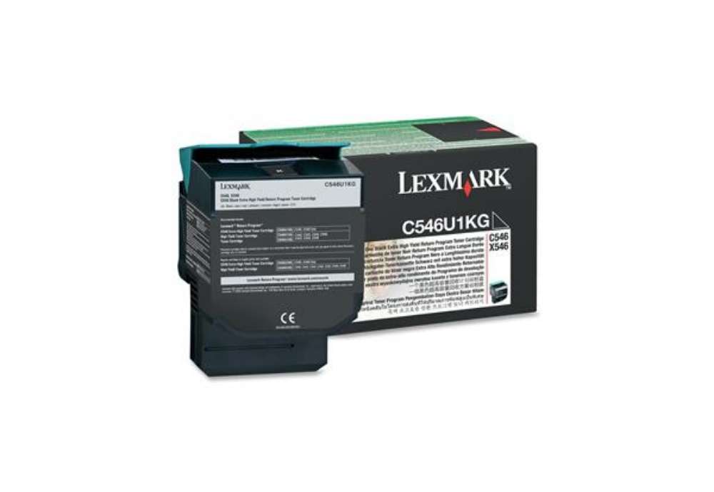 Immagine di Lexmark - Toner - Nero - C546U1KG - return program - 8.000 pag