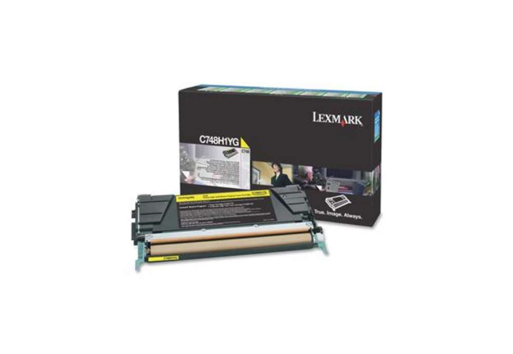 Immagine di Lexmark - Toner - Giallo - C748H1YG - return program - 10.000pag