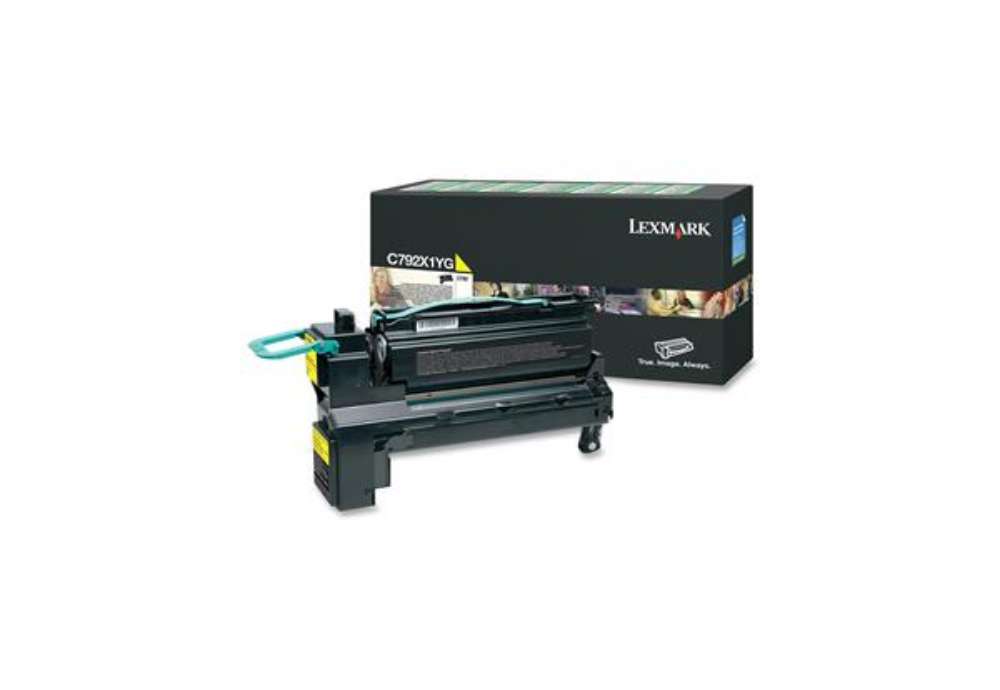 Immagine di Lexmark - Toner - Giallo - C792X1YG - return program - 20.000 pag