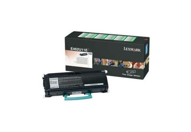 Immagine di Lexmark - Cartuccia - Nero - E462U11E - return program - 18.000 pag