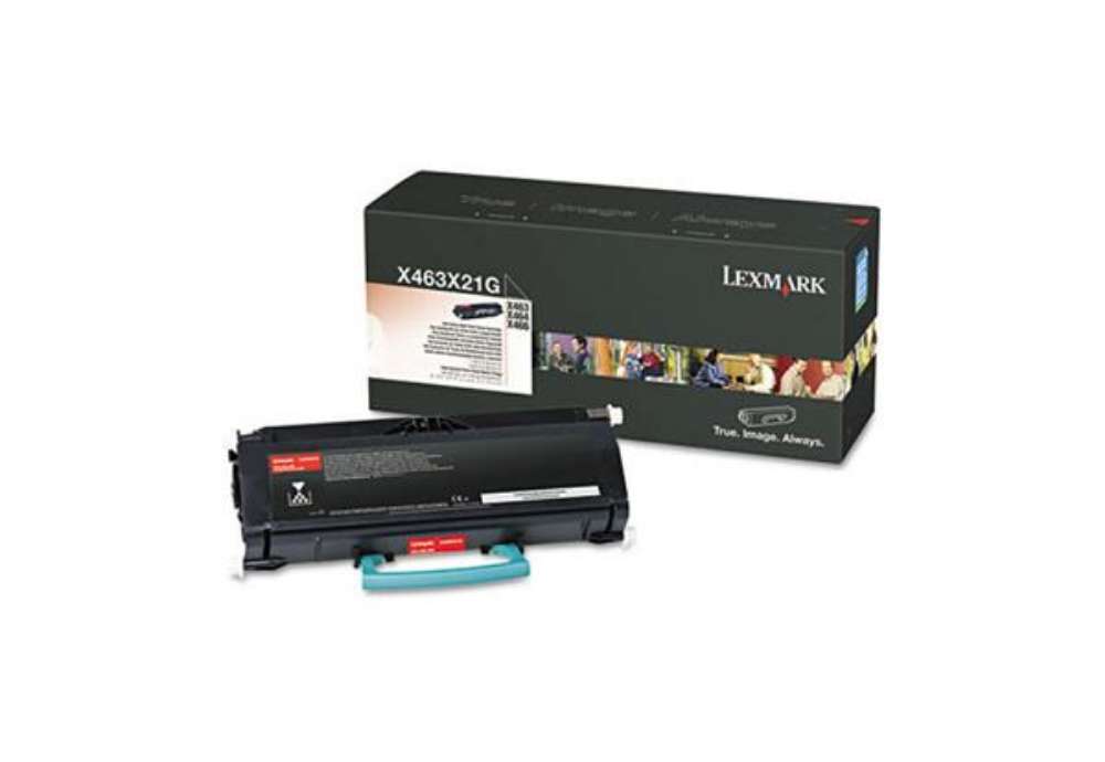 Immagine di Lexmark - Toner - Nero - X463X21G - non return program - 15.000 pag
