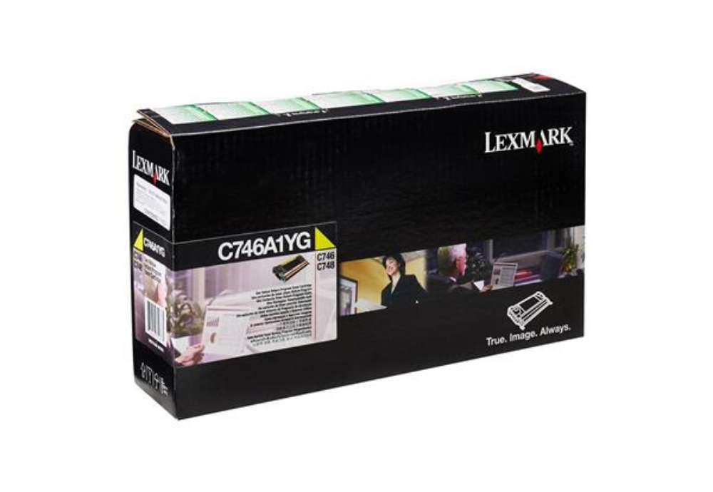 Immagine di Lexmark - Toner - Giallo - X746A1YG - return program - 7.000 pag
